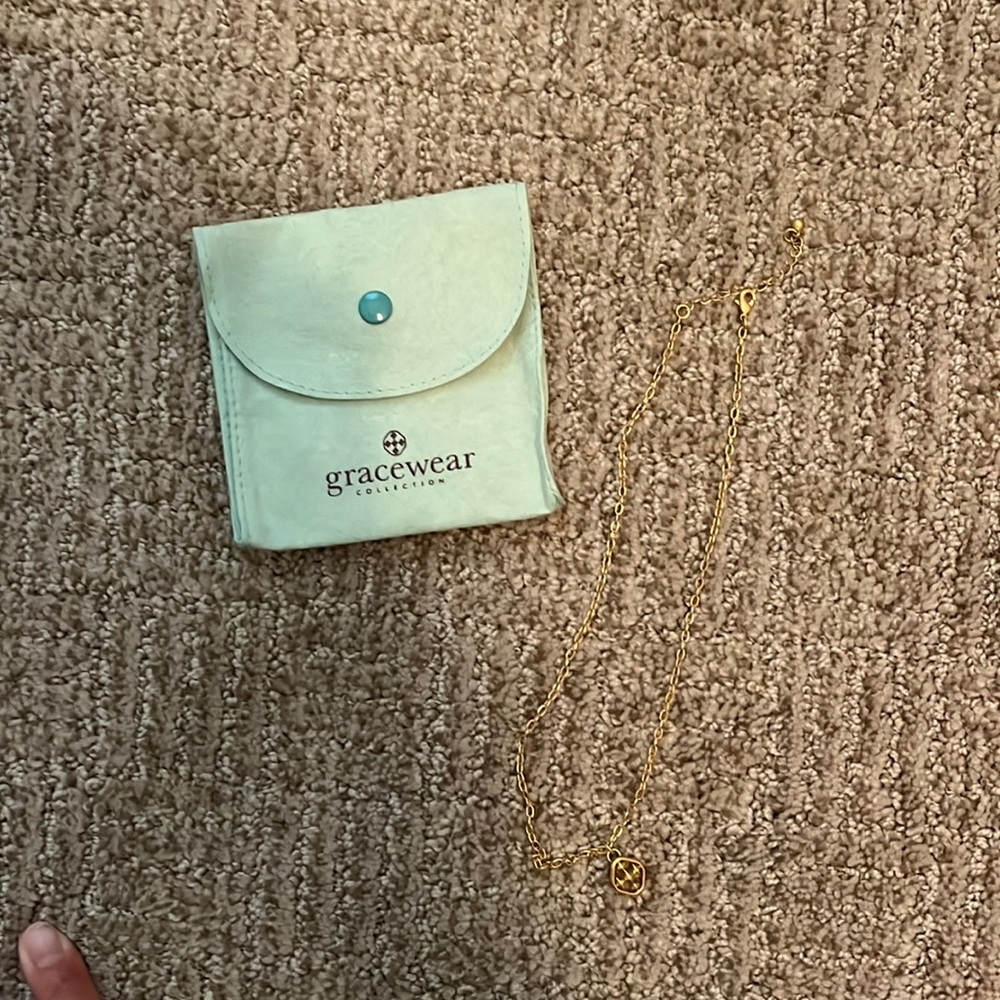 Grace wear gold necklace